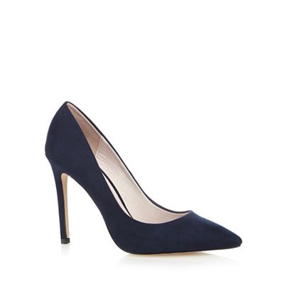 Faith Navy 'Chloe' wide fit court shoes